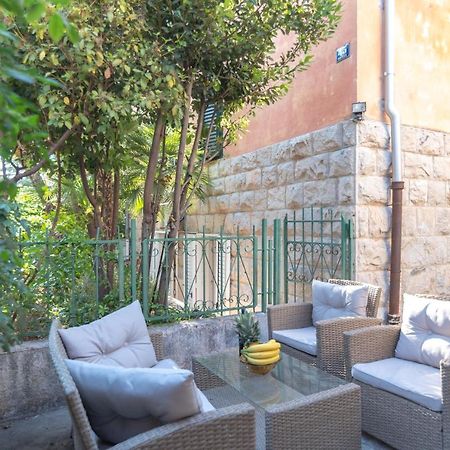 Palm Garden Apartment In Center With Big Terrace Split Exterior foto